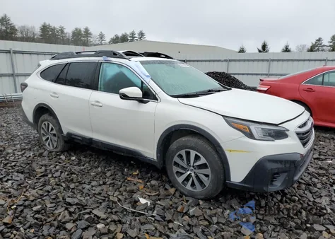 2020 Subaru Outback Premium из США, поврежденный, VIN 4S4BTAEC3L3130670